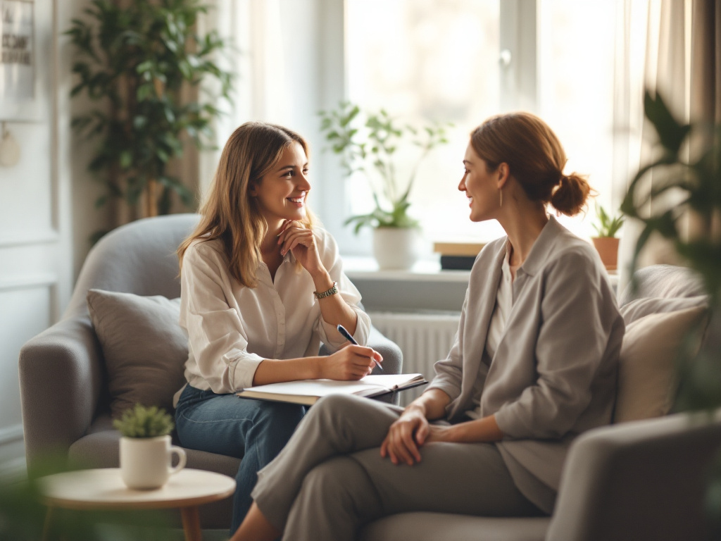 therapist accepting new adult clients
